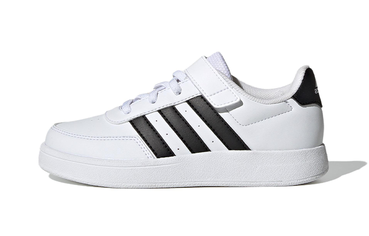 Adidas Neo Breaknet 2.0 Synthetic Leather Slip Resistant Abrasion Resistant Low top Kids' Skateboarding Shoes