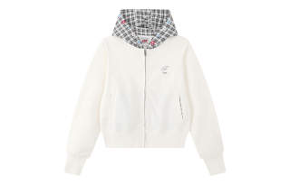 F426 Sweatshirts Women's Hooded Moderate Cardigan