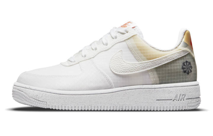 Nike Nike Air Force 1 Crater 'Move To Zero - White Orange' GS