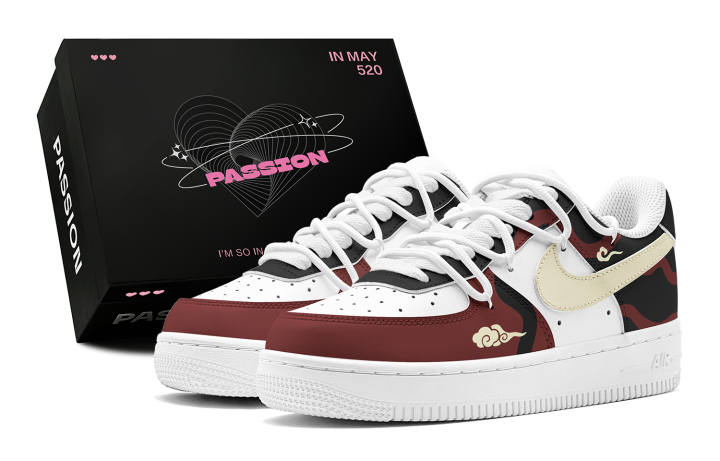Nike Nike Air Force 1 LE Synthetic Leather Low top Kids' Skateboarding Shoes Black Teenagers
