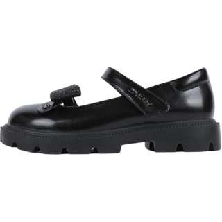Dr.Kong Slip Resistant Abrasion Resistant Low top Kids' Leather Shoes Black Kids'