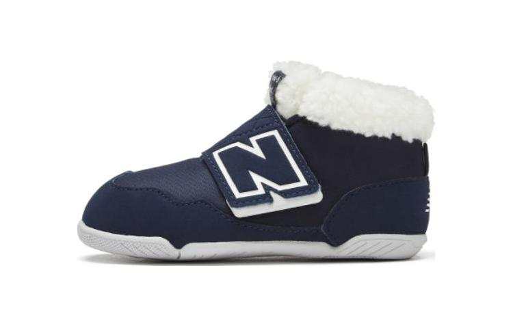 New Balance New Balance Fleece lined Abrasion Resistant Mid top Toddler Shoes Navy Blue Infant And Toddler