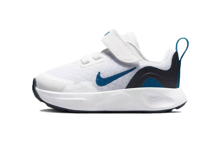 Nike Nike Wearallday Slip Resistant Cushioning Abrasion Resistant Low top Running Shoes Blue White Infant And Toddler