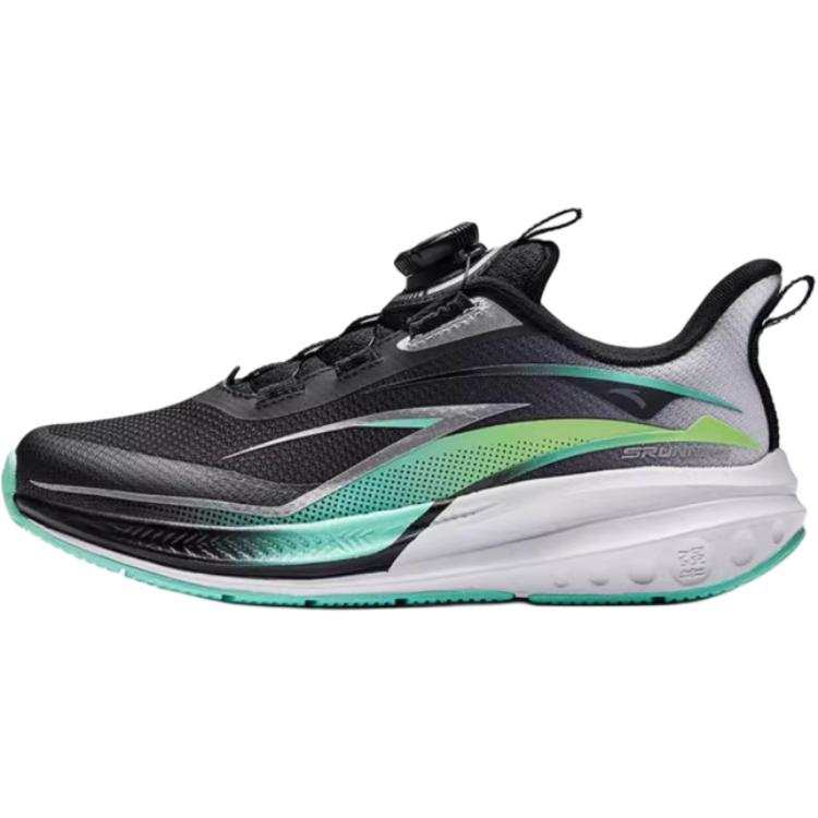 Antakids Low top Running Shoes Black Green Teenagers