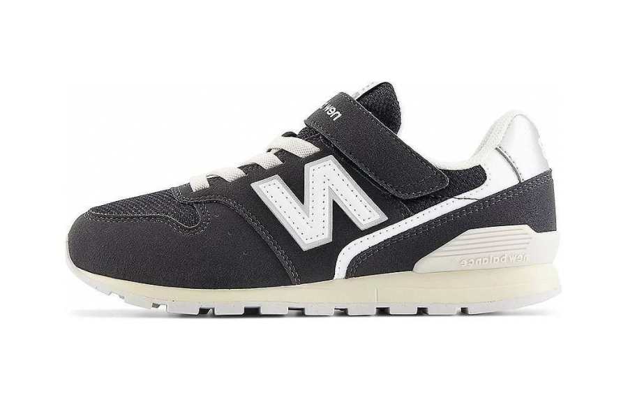 New Balance New Balance NB 996 Abrasion Resistant Low top Kids' Running Shoes Black White Children Aged 3 7 Years Old