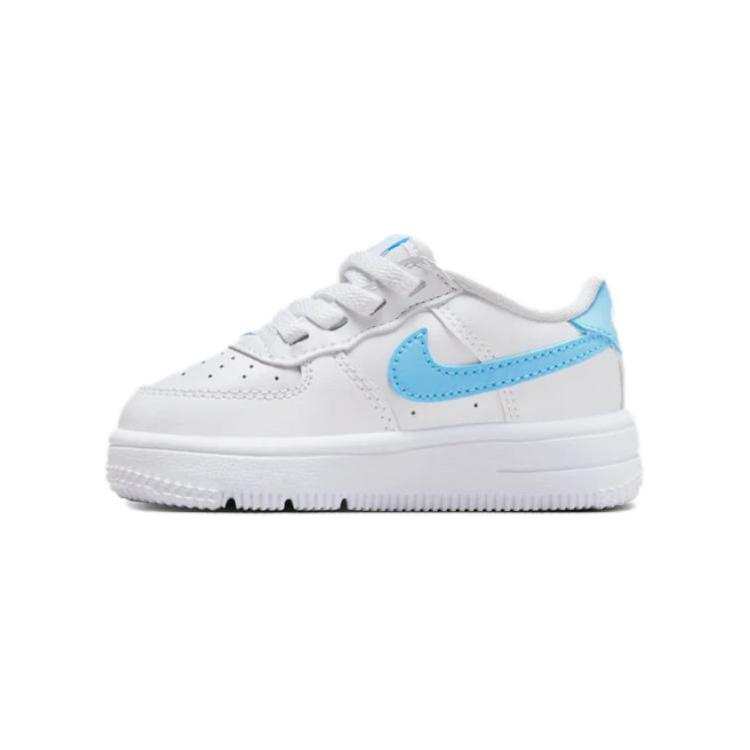 Nike Nike Slip Resistant Abrasion Resistant Low top Toddler Shoes White Blue Infant And Toddler