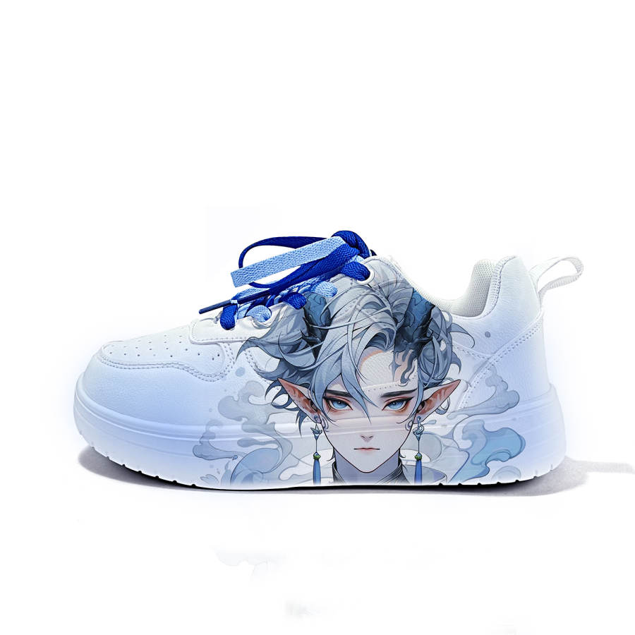 ZUOLENGCHAN Synthetic Leather Lightweight Low top Skateboard Shoes Unisex