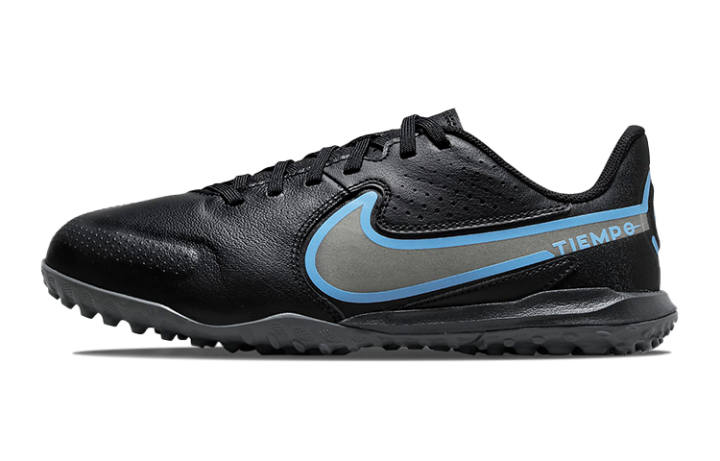 Nike Nike Tiempo Legend 9 Academy TF Artificial Turf Slip Resistant Cushioning Abrasion Resistant Low top Kids' Soccer Shoes