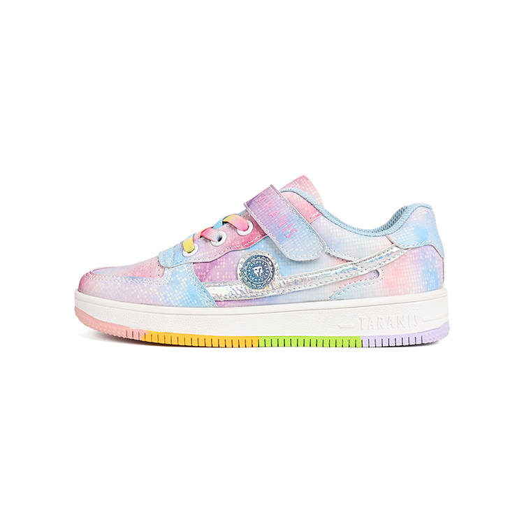TARANIS Abrasion Resistant Low top Kids' Skateboarding Shoes Pink Blue Kids'