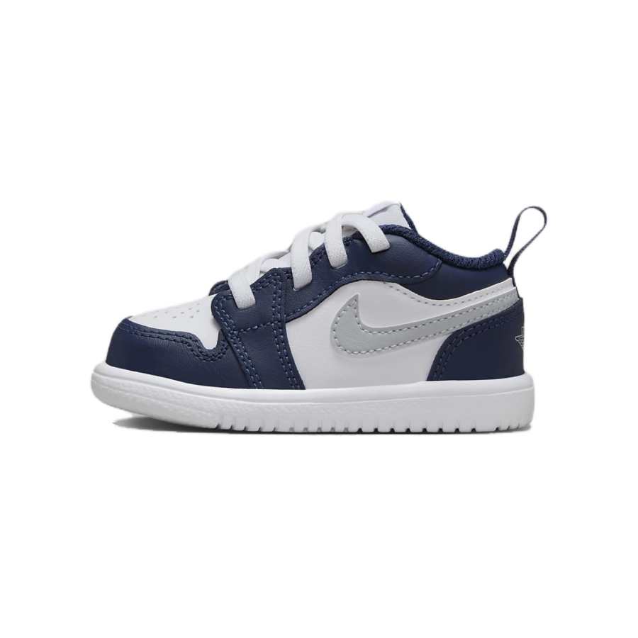Jordan Jordan Air Jordan 1 Abrasion Resistant Abrasion Resistant Low top Toddler Shoes White Blue Infant And Toddler