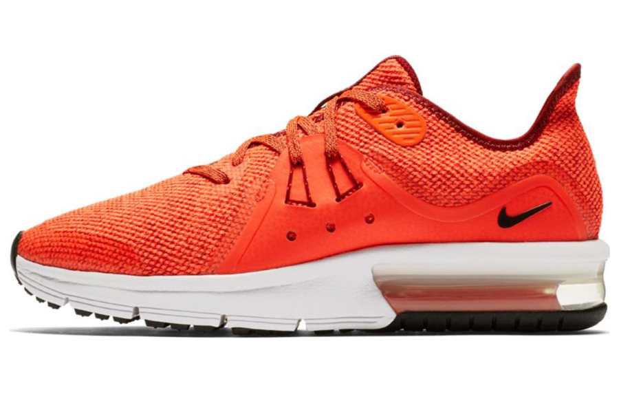 Nike Nike Air Max Sequent Abrasion Resistant Low top Casual Shoes Orange Unisex