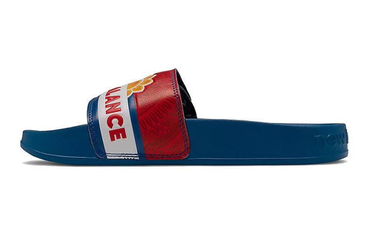 New Balance New Balance NB 200 Synthetic Leather Open Toe Kids' Slippers Blue Kids'