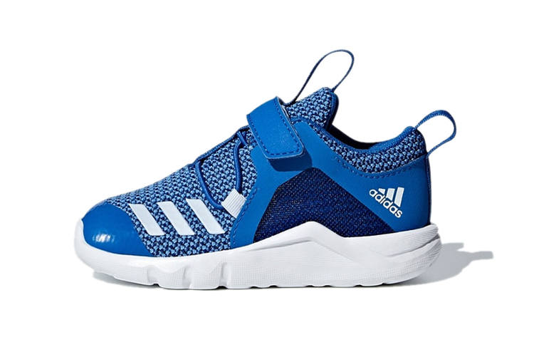 Adidas Adidas Rapidaflex El I Breathable Low top Toddler Shoes Blue White Infant And Toddler