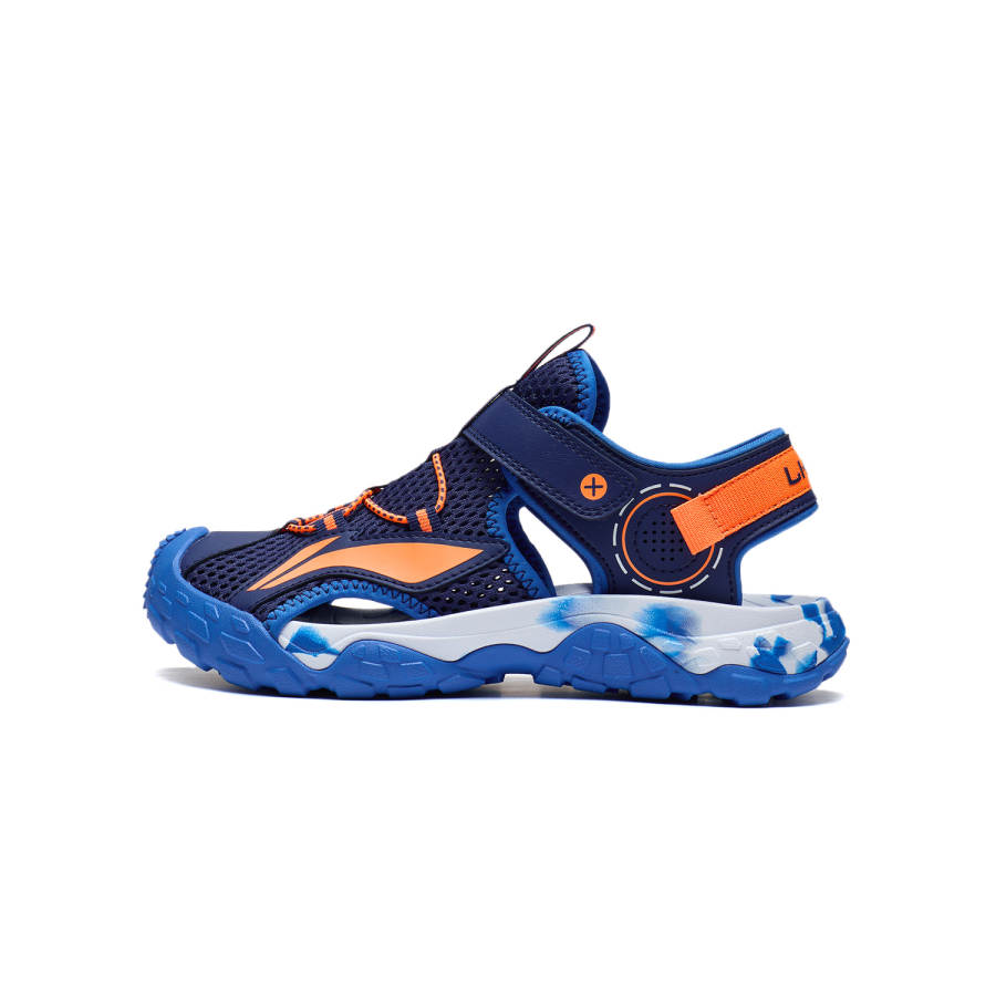 Li-Ning YOUNG Li Ning YOUNG Sports Life Collection Synthetic Leather Low top Sandal Blue Teenagers
