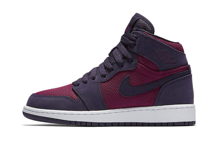 Jordan Jordan Air Jordan 1 Retro High True Berry Slip Resistant Cushioning Abrasion Resistant