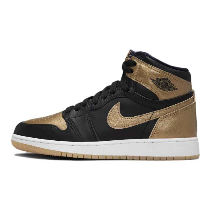 Jordan Jordan 1 Retro High OG Black Metallic Gold GS