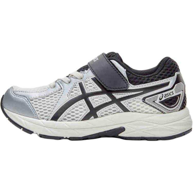ASICS Contend Jog Anti kick Low top Kids' Running Shoes White Black Kids'