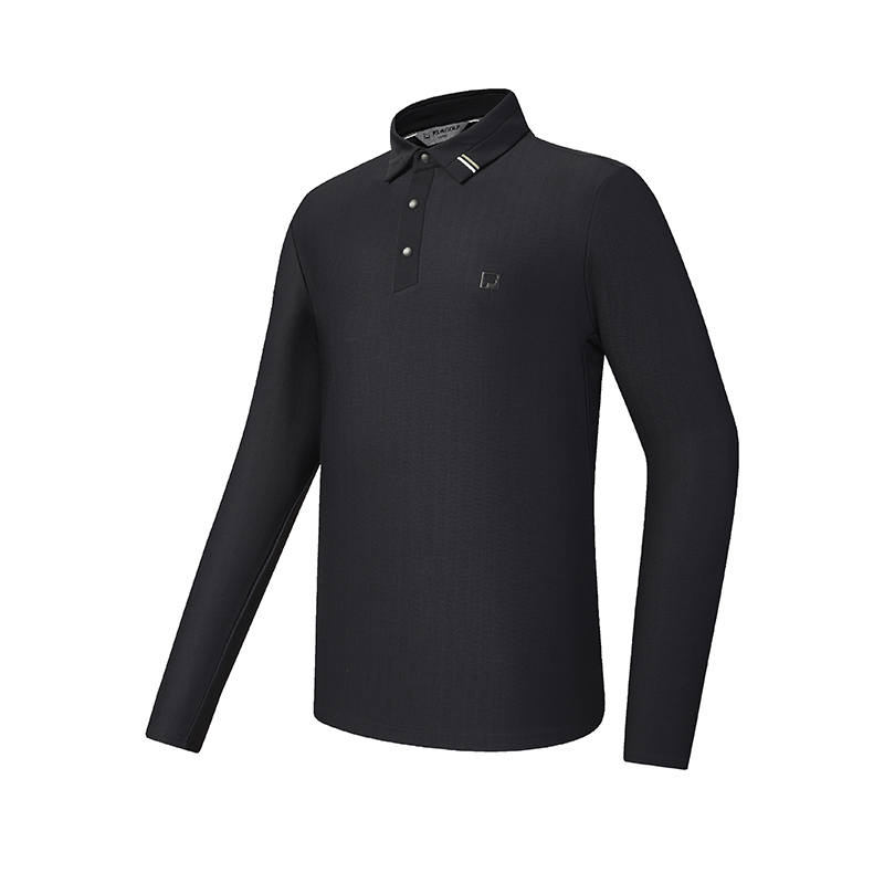 FILA Golf Polo Shirt Men's Pitch Black