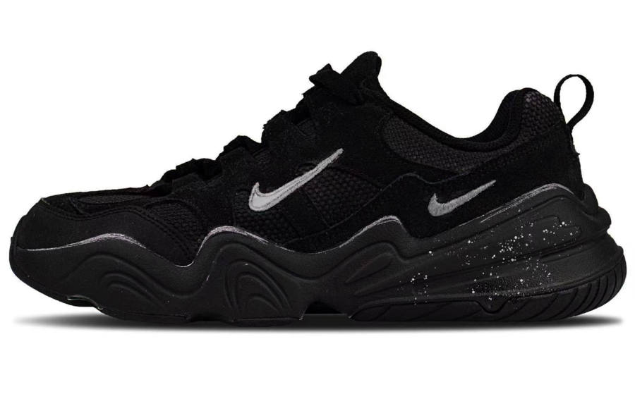 Nike Nike Synthetic Leather Slip Resistant Low top Athletic Shoes Unisex Black White