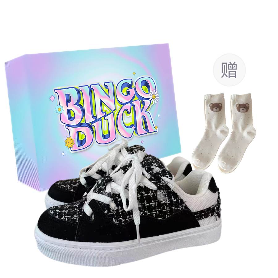 BINGO DUCK Low top Skateboard Shoes Women's