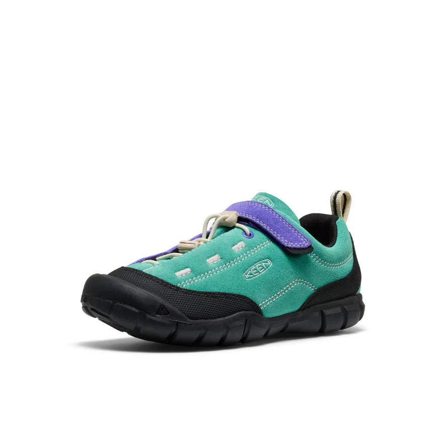 Keen JASPER 2 Suede Low top Kids' Outdoor Shoes Green Purple Teenagers