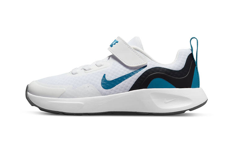 Nike Nike Wearallday Low top Kids' Running Shoes Blue White Children Aged 3 7 Years Old