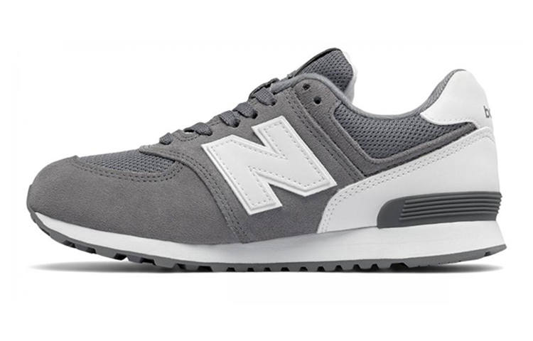 New Balance New Balance NB 574 Visibility Low top Kids' Running Shoes White Gray Children Aged 3 7 Years Old