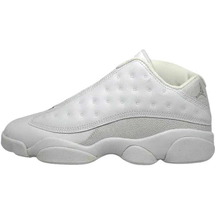 Jordan Jordan Air Jordan 13 Low top Children's Basketball Shoes White Children Aged 3 7 Years Old