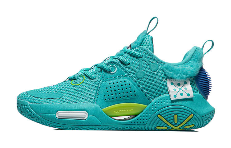 Li-Ning Li Ning All City 9 V1.5 Kids & Youth Low top Performance Basketball Shoes Sea Wave Blue