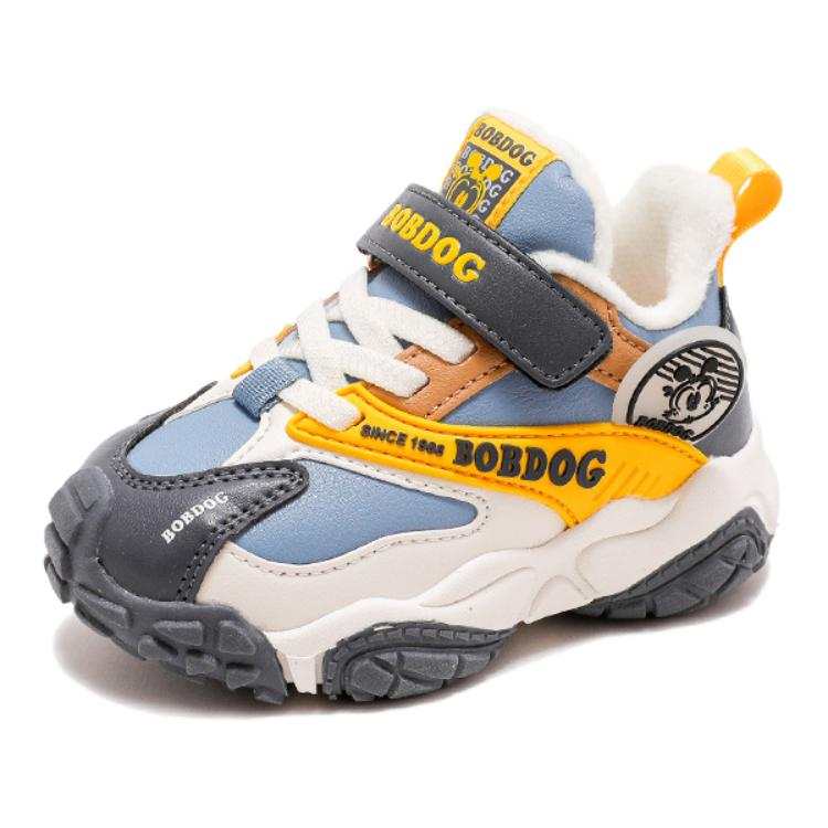 BOBDOG Synthetic Leather Slip Resistant Thermal Low top Kids Lifestyle Shoes Kids'