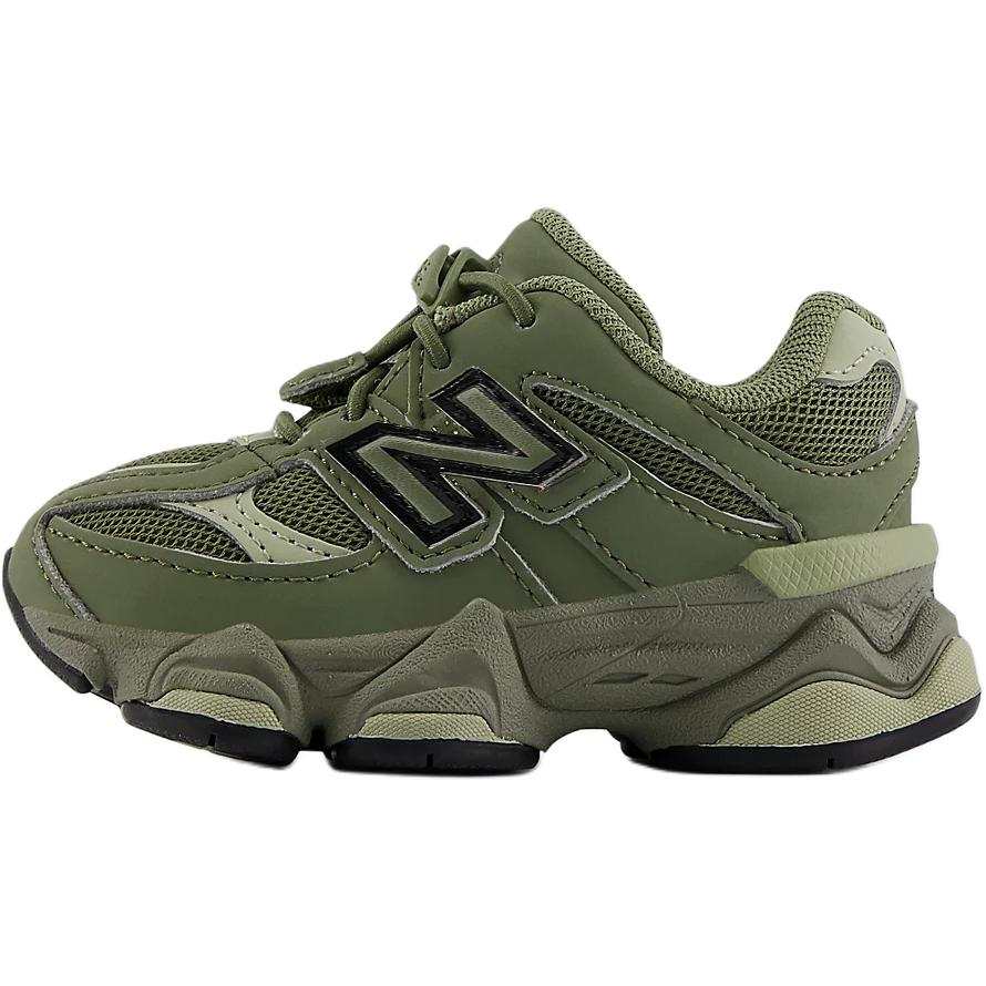 New Balance New Balance NB 9060 Kids Lifestyle Shoes Green/Black Infant And Toddler