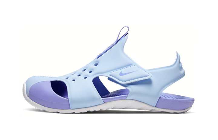Nike Nike Sunray Protect 2 Breathable Lightweight Breathable And Lightweight Children's Sandals Light Blue