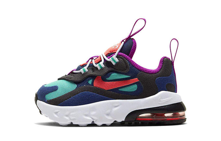 Nike Nike Air Max 270 Low top Toddler Shoes Purple Green Black Infant And Toddler