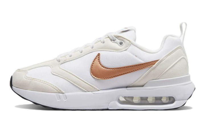 Nike Nike Air Max Dawn Abrasion Resistant Breathable Low top Casual Shoes Ecru Unisex