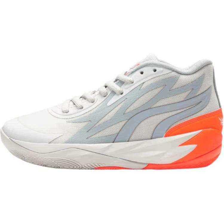 PUMA MB.02 Mid top Children's Basketball Shoes White Kids'