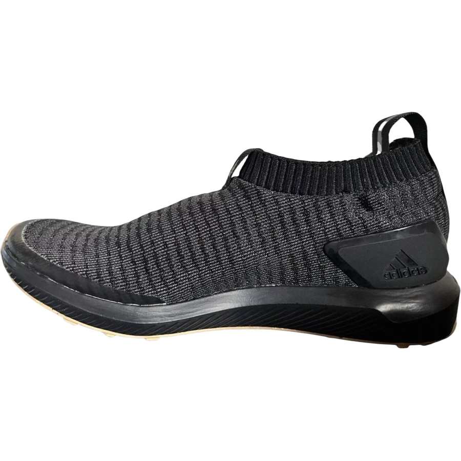 Adidas Adidas Rapidarun Slip Resistant Abrasion Resistant Low top Kids' Running Shoes Black Teenagers