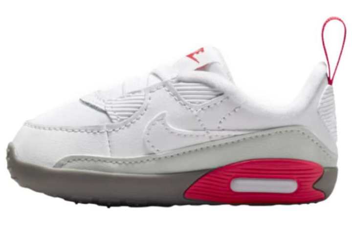 Nike Nike Air Max 90 Crib Low top Toddler Shoes Gray White Infant And Toddler