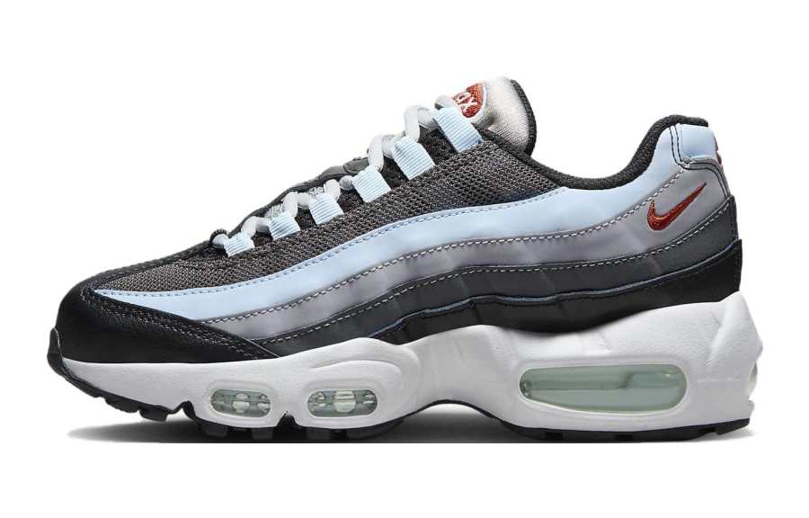 Nike Nike Air Max 95 Low top Casual Shoes Gray Blue Unisex