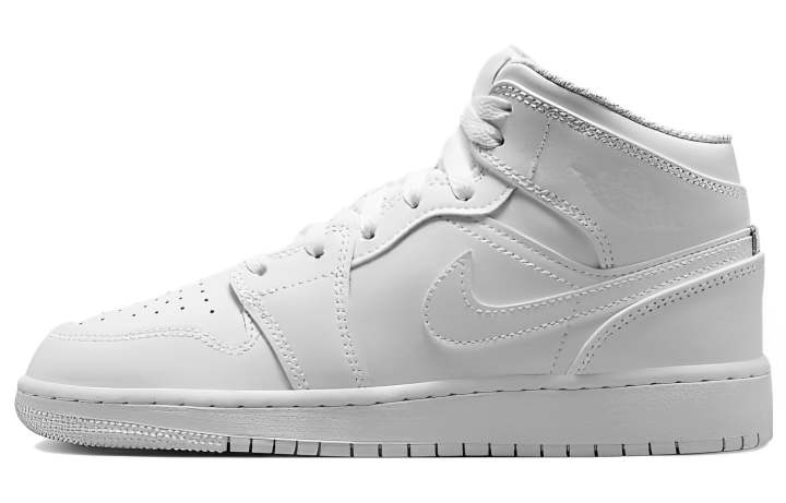 Jordan Jordan 1 Mid Triple White 2023 GS