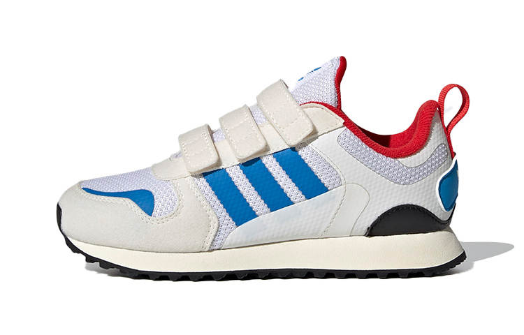 Adidas Originals ZX 700 Hd BP Abrasion Resistant Abrasion Resistant Low top Kids Lifestyle Shoes White Black