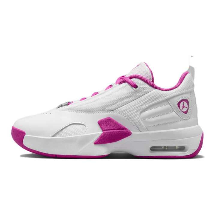 Jordan Jordan Low top Basketball Shoes White Pink Unisex