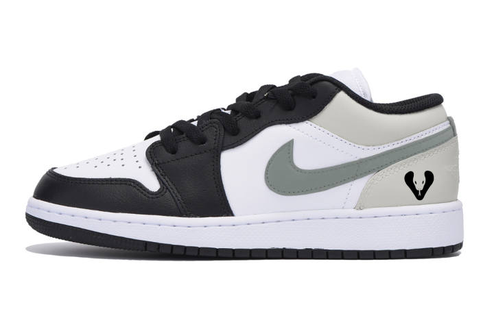 Jordan Jordan Air Jordan 1 Low top Kids' Skateboarding Shoes Black Teenagers