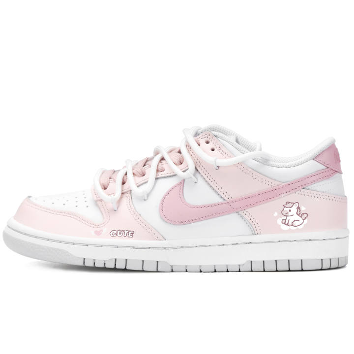 Nike Nike Dunk Cloud Dream Horse Leather Abrasion Resistant Slip Resistant Abrasion Resistant Slip Resistant Low top
