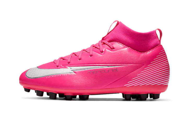 Nike Nike Superfly 7 Academy KM AG Artificial Grass 'Pinkred Black White' GS