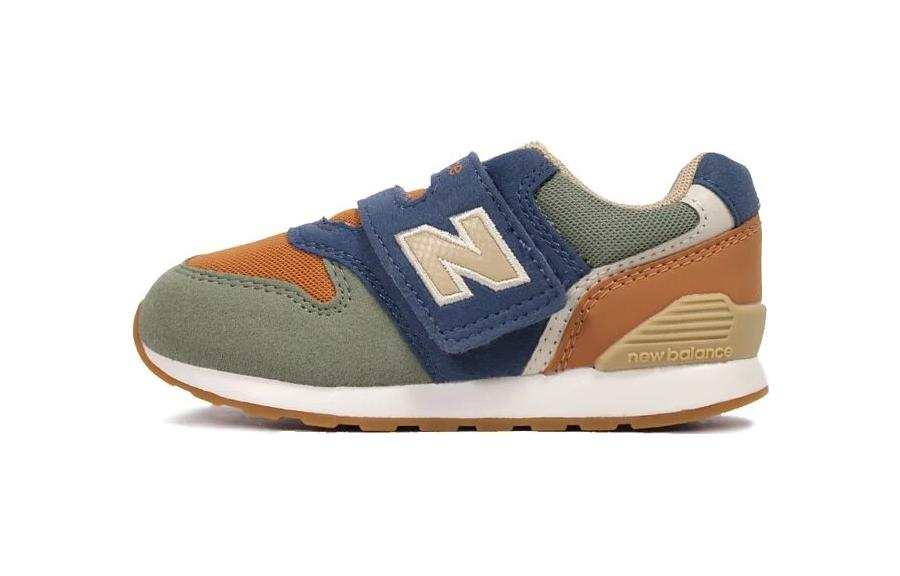 New Balance New Balance NB 996 V3 Cushioning Abrasion Resistant Low top Running Shoes Green Brown Blue Infant And Toddler