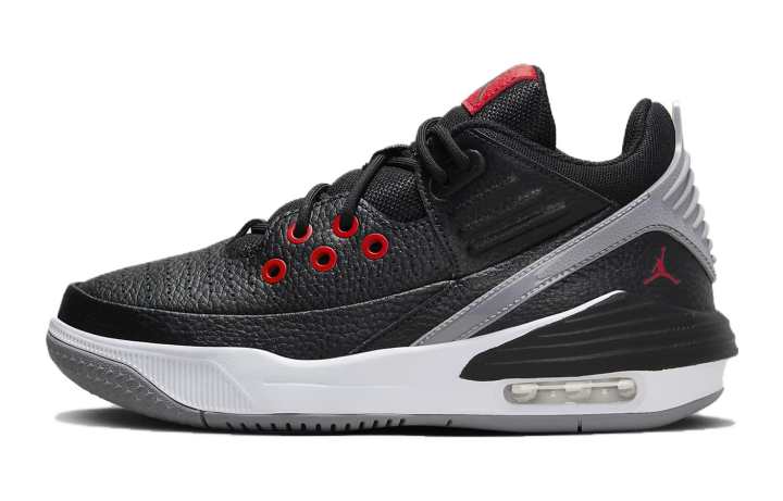 Jordan Jordan Max Aura 5 Abrasion Resistant Mid top Basketball Shoes Black Unisex