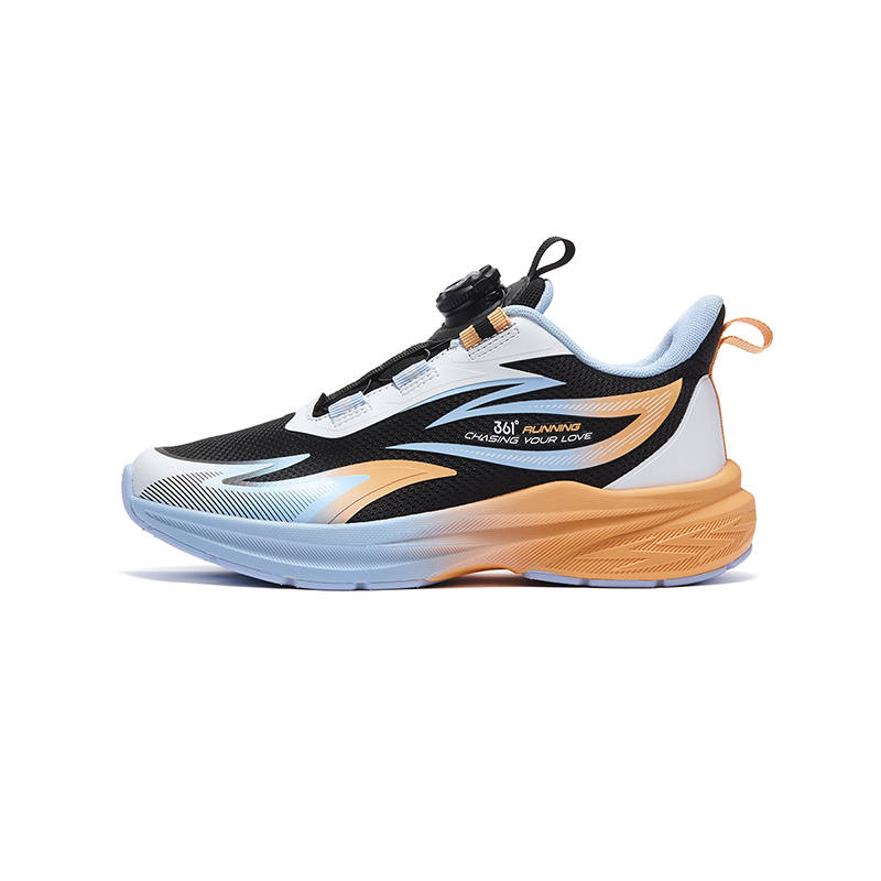 361°KIDS Gale 1.0 Low top Running Shoes Black White Blue Unisex