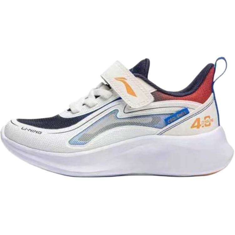 Li-Ning YOUNG Li Ning YOUNG Comfortable Low top Kids Lifestyle Shoes Ivory Children Aged 3 7 Years Old