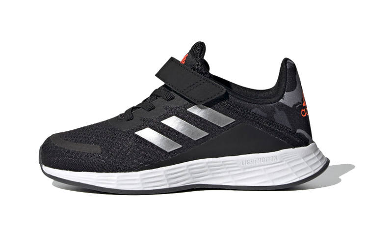 Adidas Adidas Duramo Sl Breathable Low top Kids' Running Shoes Black Gray Children Aged 3 7 Years Old