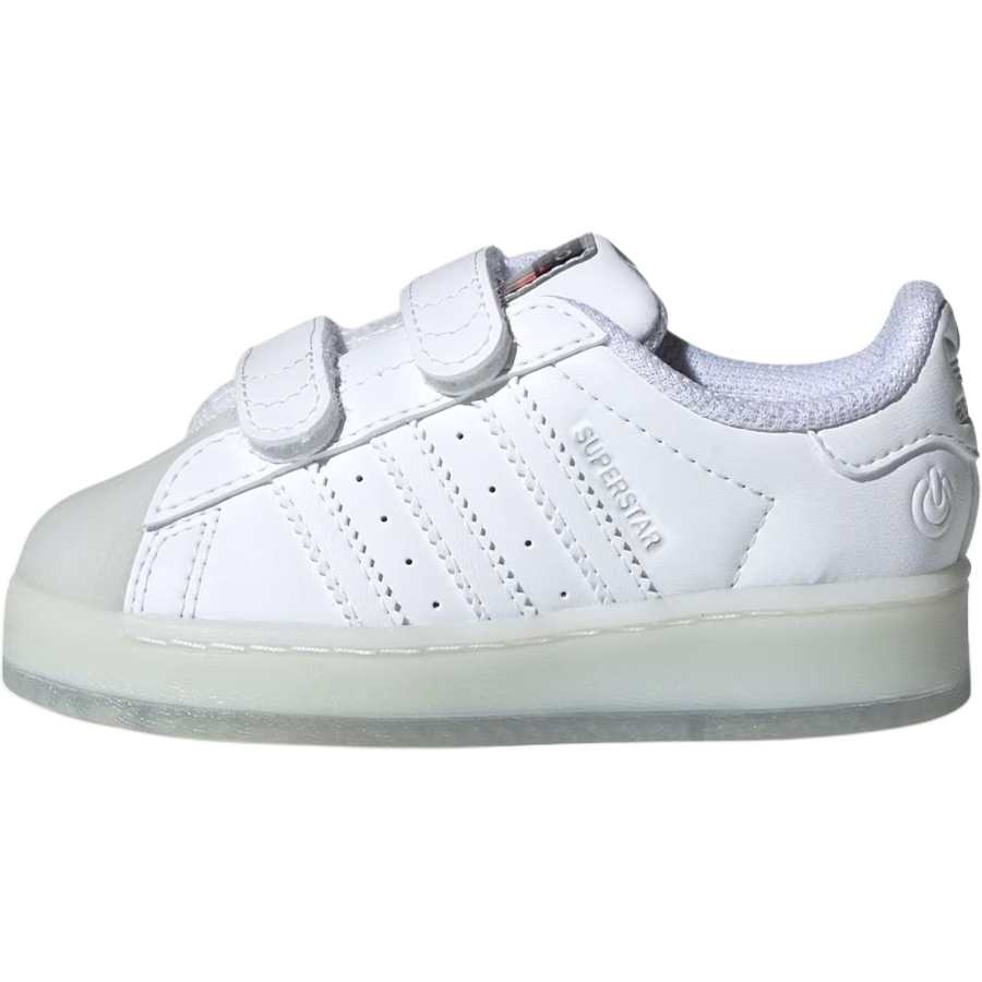 Adidas Originals SUPERSTAR LED LIGHTS CF I Synthetic Leather Slip Resistant Abrasion Resistant